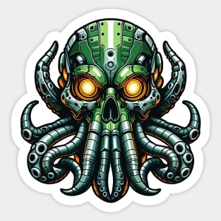 Biomech Cthulhu Overlord S01 D05 Sticker